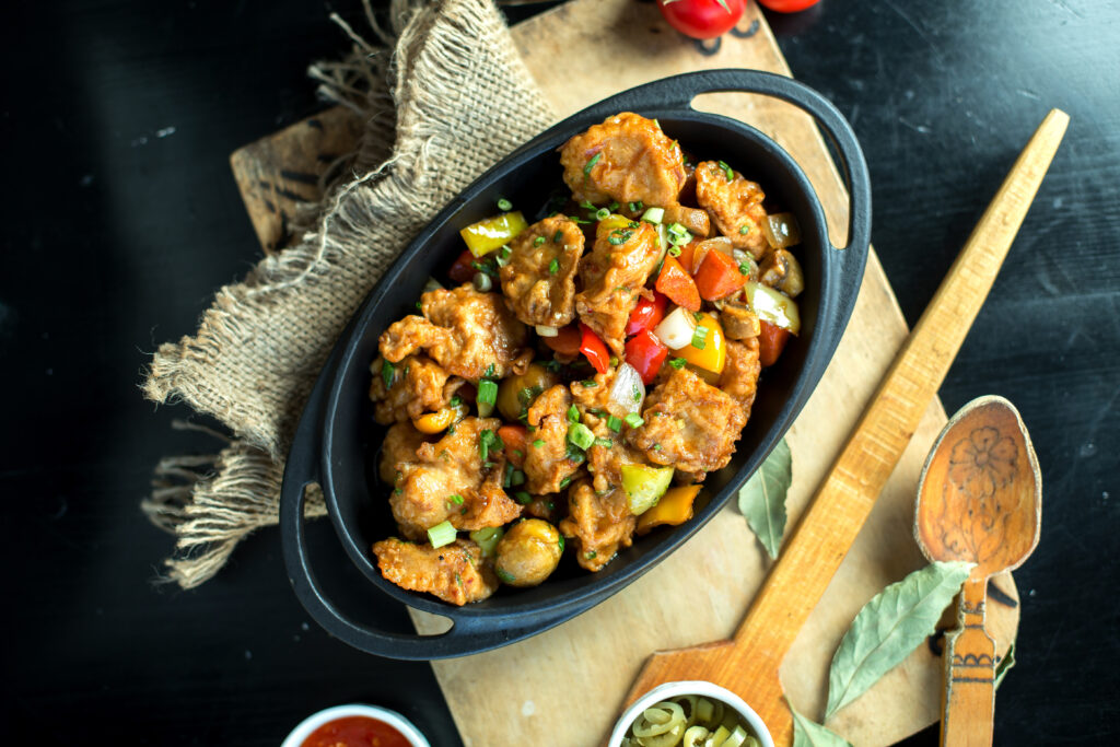 Chicken and Peppers Recipe: A quick and healthy dish featuring tender chicken, vibrant bell peppers, and savory seasonings.